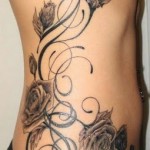 tatuagens femininas de flores