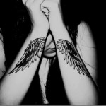 tatuagem de asas
