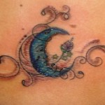 tatuagem de lua
