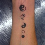 tatuagem de yin yang
