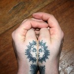 tatuagem de sol
