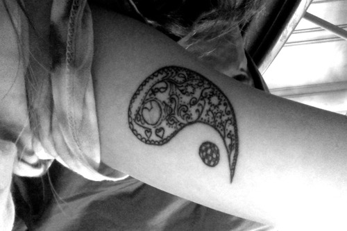 tatuagem de yin yang