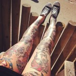 Algumas sugestões para tatuar a sua perna