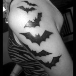 tatuagem de morcego