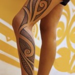 tatuagens maori femininas