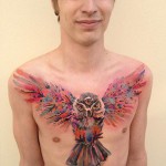 tatuagem de coruja