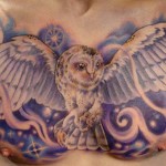 tatuagem de coruja
