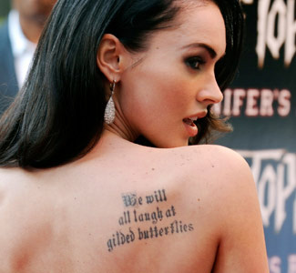 tatuagens femininas de famosas