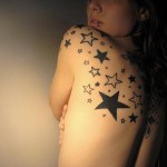 tatuagem de estrela