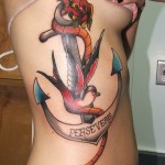 tatuagem de âncora