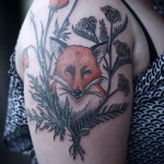 tatuagem de raposa