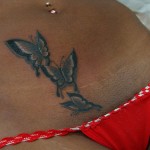 tatuagens femininas na virilha