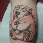 tatuagem de urso