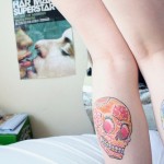 tatuagens femininas na panturrilha