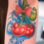 tatuagem de cereja
