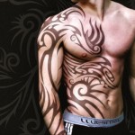 tatuagens masculinas tribal